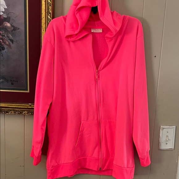 Bobbie Brooks Other - Bobbie Brooks Hot Pink Plus Size Hoodie